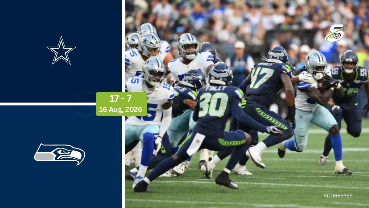 Dallas Cowboys vs Seattle Seahawks Final Score, Highlights August 16, 2026