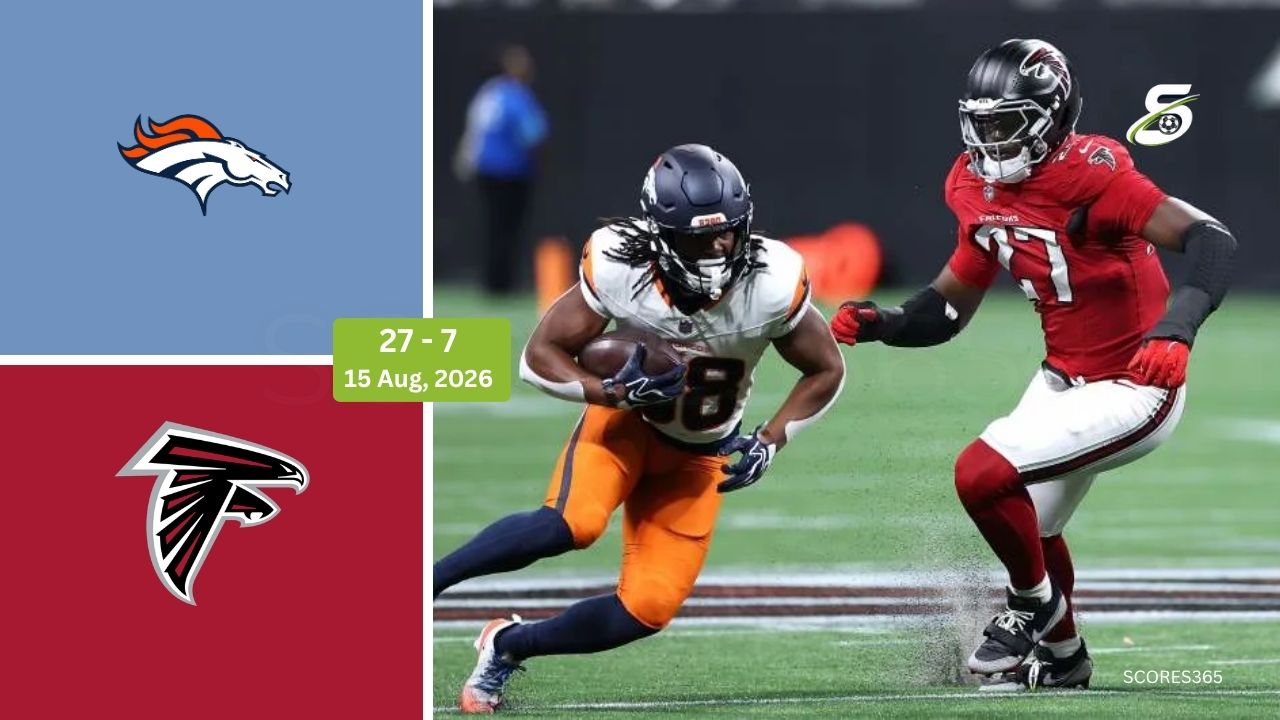 Denver Broncos vs Atlanta Falcons Score, Result and Full Preseason August 15, 2026