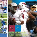 Arizona Cardinals vs Los Angeles Chargers Match Player Stats