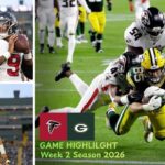 Atlanta Falcons vs Green Bay Packers Match Player Stats