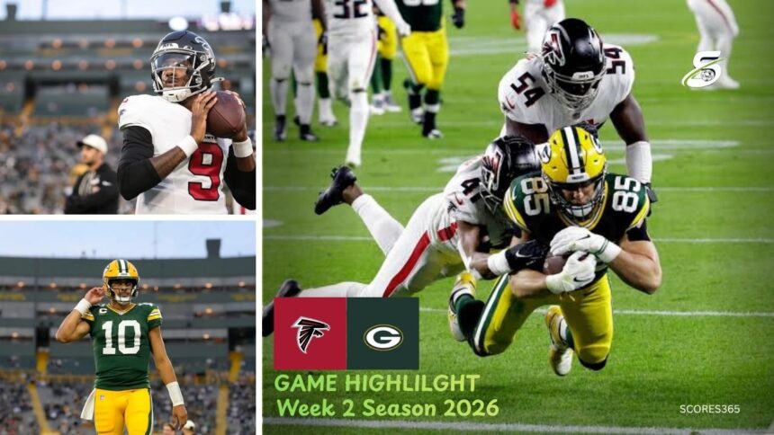 Atlanta Falcons vs Green Bay Packers Match Player Stats