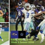 Baltimore Ravens vs Dallas Cowboys Match Player Stats