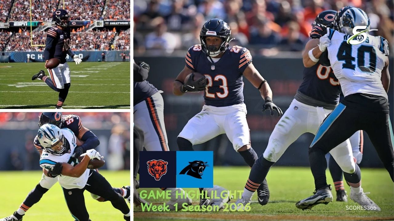 Chicago Bears vs Carolina Panthers Match Player Stats