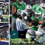 Dallas Cowboys vs Philadelphia Eagles Match Player Stats