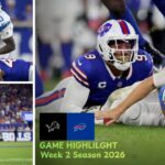 Detroit Lions vs Buffalo Bills Match Player Stats