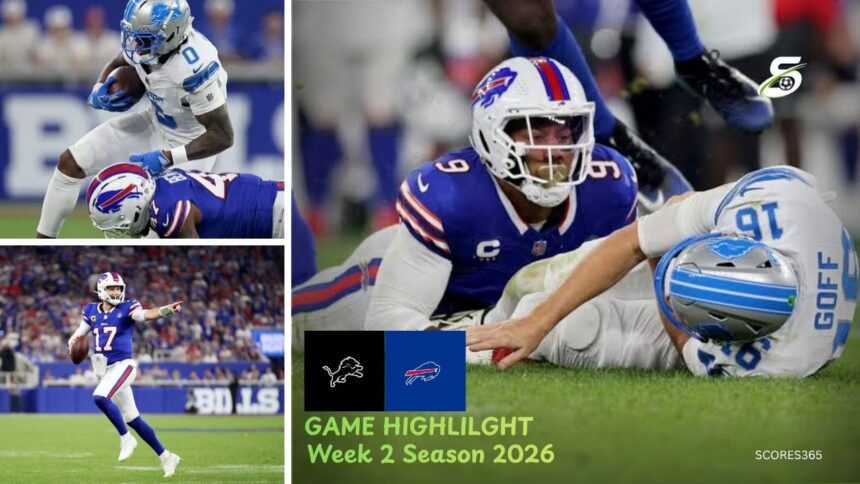 Detroit Lions vs Buffalo Bills Match Player Stats