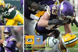 Green Bay Packers vs Minnesota Vikings Match Player Stats