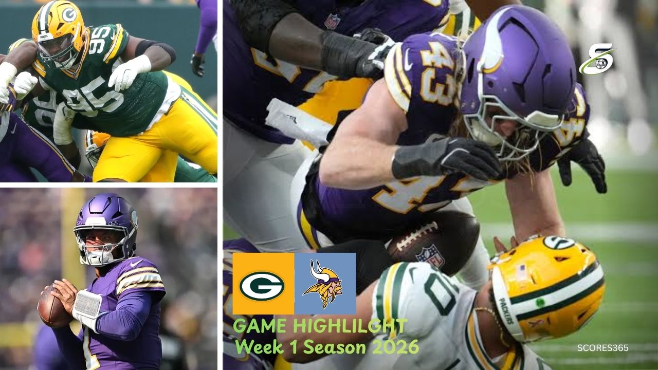 Green Bay Packers vs Minnesota Vikings Match Player Stats