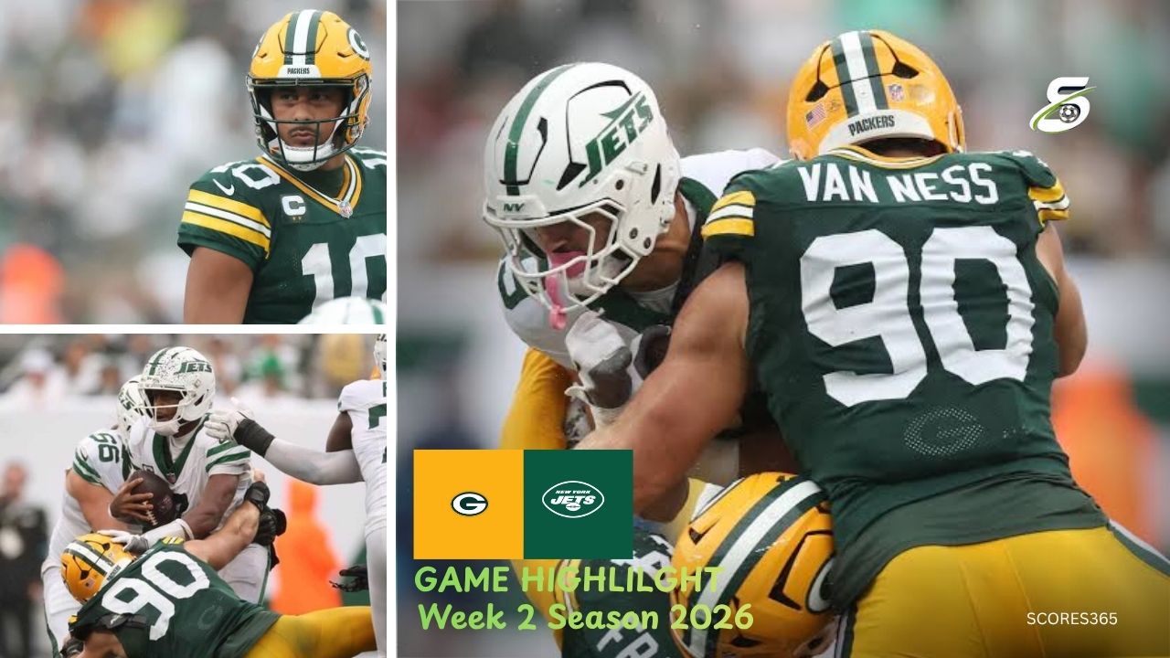 Green Bay Packers vs New York Jets Match Player Stats