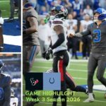 Houston Texans vs Indianapolis Colts Match Player Stats