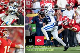 Indianapolis Colts vs Kansas City Chiefs Match Player Stats