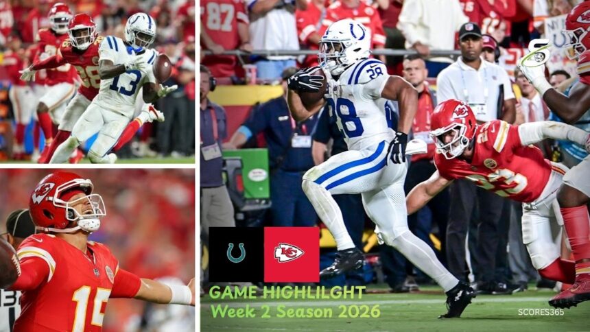 Indianapolis Colts vs Kansas City Chiefs Match Player Stats