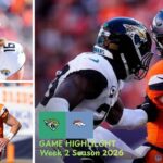 Jacksonville Jaguars vs Denver Broncos Match Player Stats