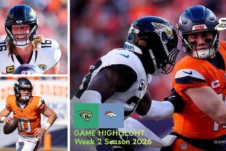 Jacksonville Jaguars vs Denver Broncos Match Player Stats