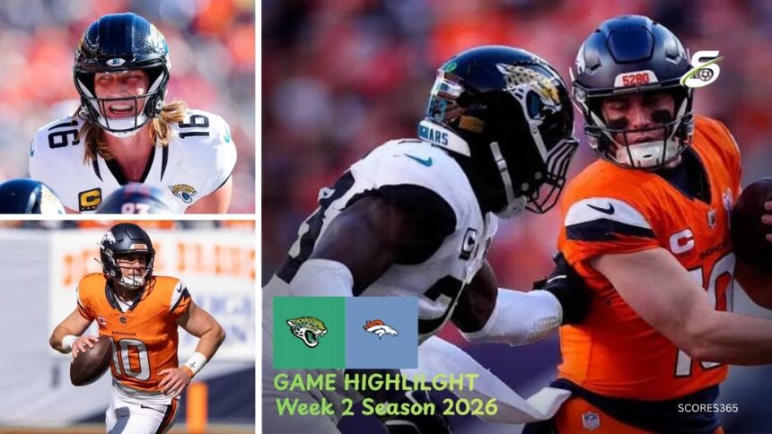 Jacksonville Jaguars vs Denver Broncos Match Player Stats