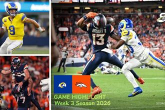 Los Angeles Rams vs Denver Broncos Match Player Stats