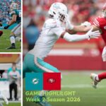Miami Dolphins vs San Francisco 49ers Match Player Stats
