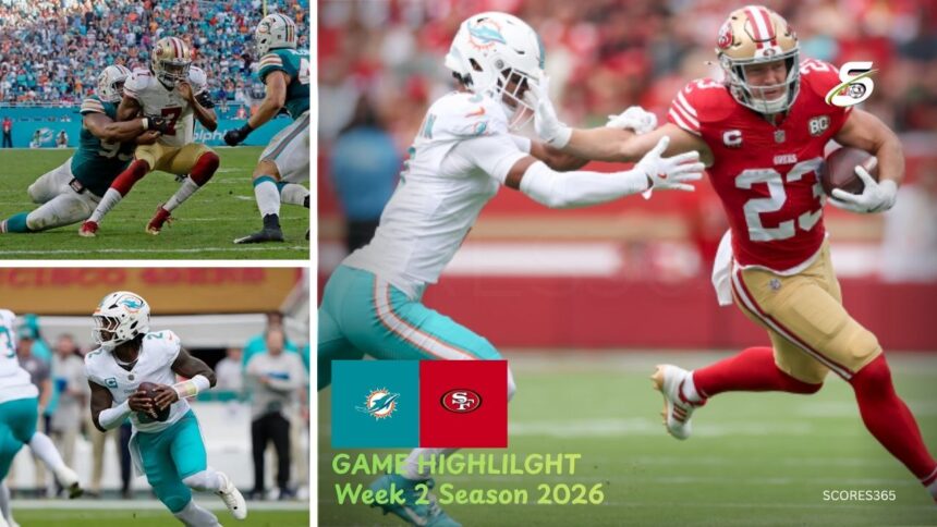 Miami Dolphins vs San Francisco 49ers Match Player Stats