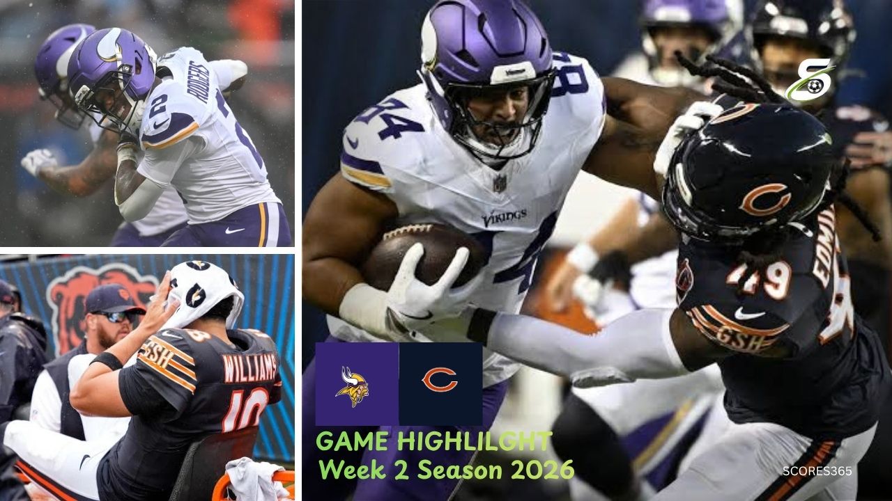 Minnesota Vikings vs Chicago Bears Match Player Stats
