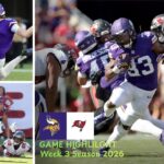 Minnesota Vikings vs Tampa Bay Buccaneers Match Player Stats