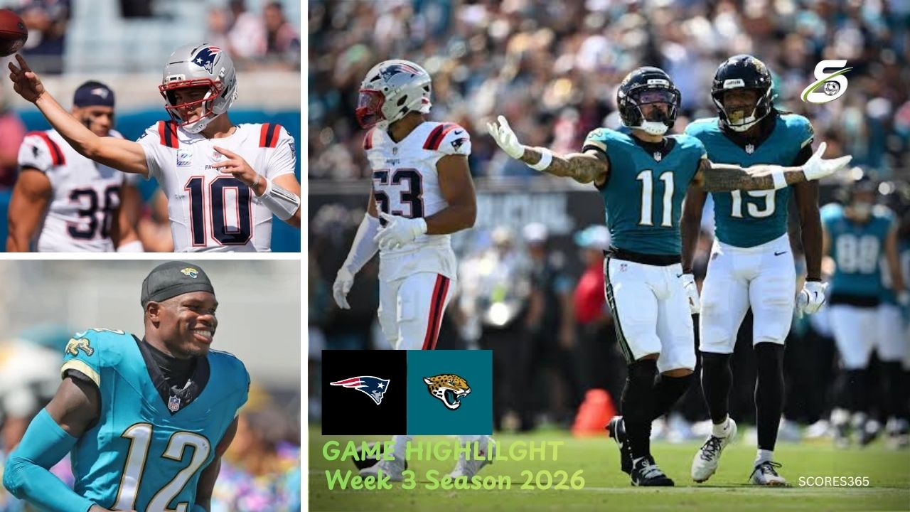 New England Patriots vs Jacksonville Jaguars Match Player Stats