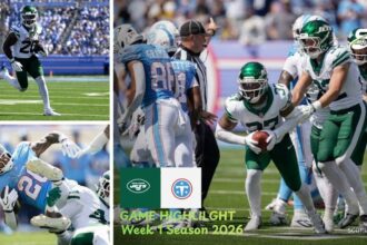 New York Jets vs Tennessee Titans Match Player Stats