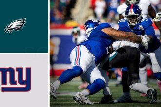 Philadelphia Eagles vs New York Giants Player Stats