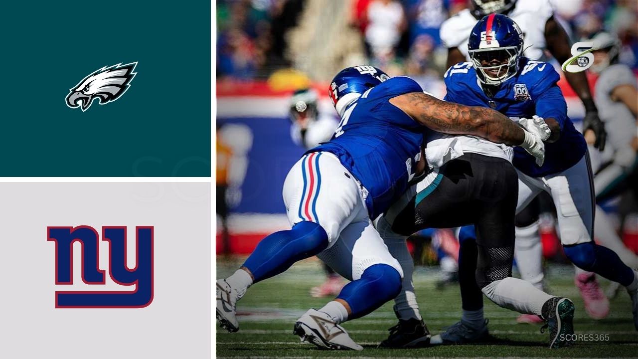 Philadelphia Eagles vs New York Giants Player Stats