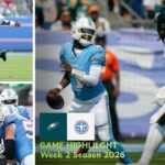 Philadelphia Eagles vs Tennessee Titans Match Player Stats
