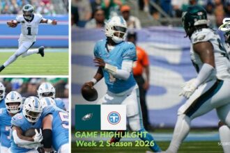 Philadelphia Eagles vs Tennessee Titans Match Player Stats