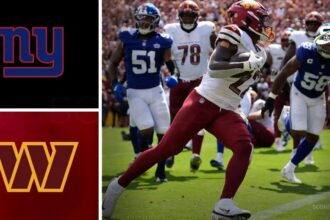 New York Giants vs Washington Commanders Match Player Stats