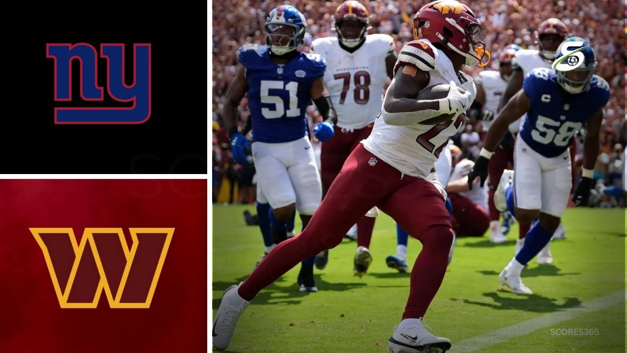 New York Giants vs Washington Commanders Match Player Stats