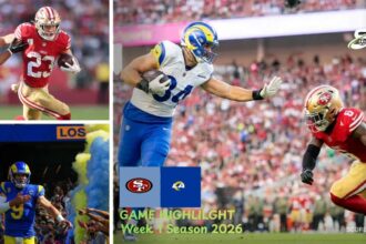 San Francisco 49ers vs Los Angeles Rams Match Player Stats