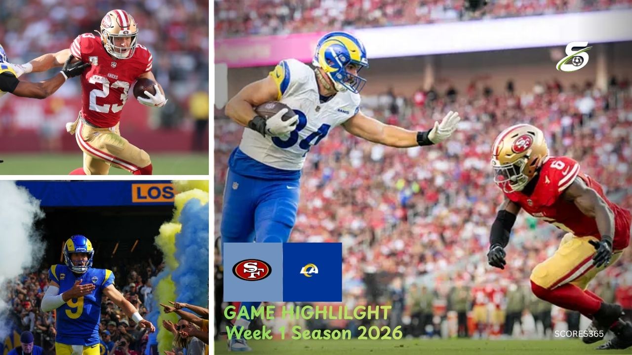 San Francisco 49ers vs Los Angeles Rams Match Player Stats