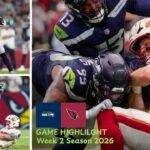 Seattle Seahawks vs Arizona Cardinals Match Player Stats