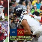 Seattle Seahawks vs Washington Commanders Match Player Stats