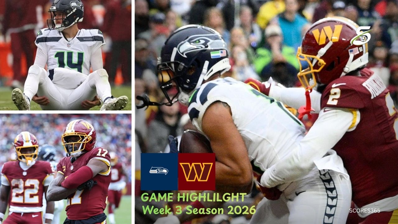 Seattle Seahawks vs Washington Commanders Match Player Stats