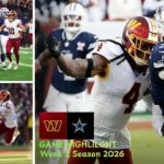 Washington Commanders vs Dallas Cowboys Match Player Stats