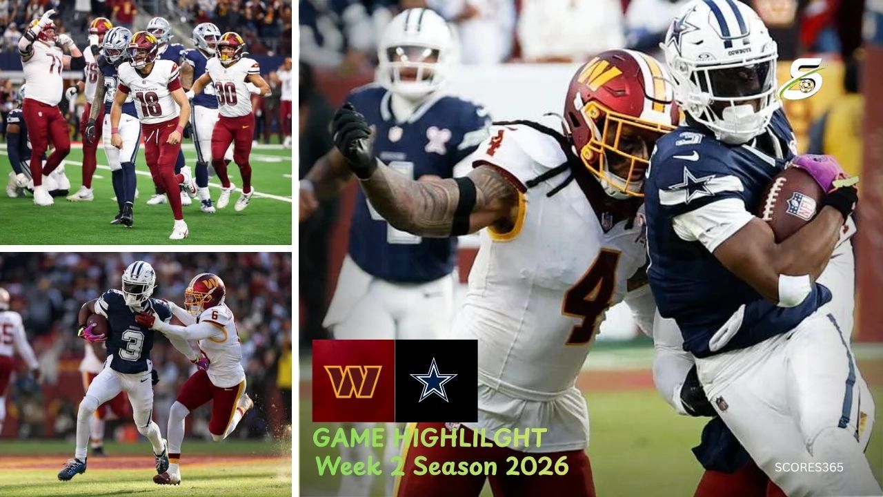 Washington Commanders vs Dallas Cowboys Match Player Stats