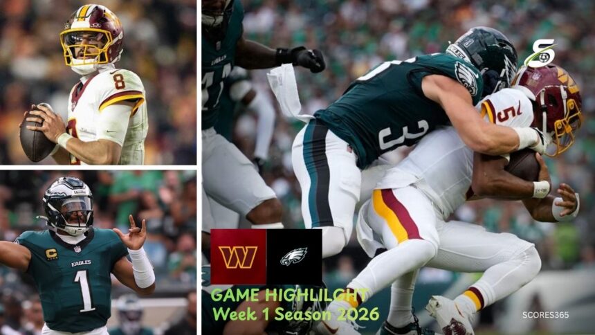 Washington Commanders vs Philadelphia Eagles Match Player Stats