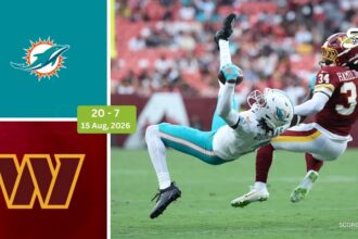 Miami Dolphins vs Washington Commanders