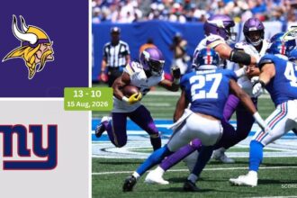 Minnesota Vikings vs New York Giants
