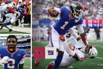 Arizona Cardinals vs New York Giants Match Player Stats