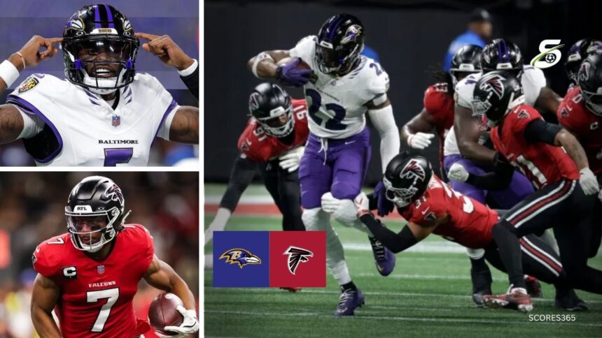 Baltimore Ravens vs Atlanta Falcons Match Player Stats