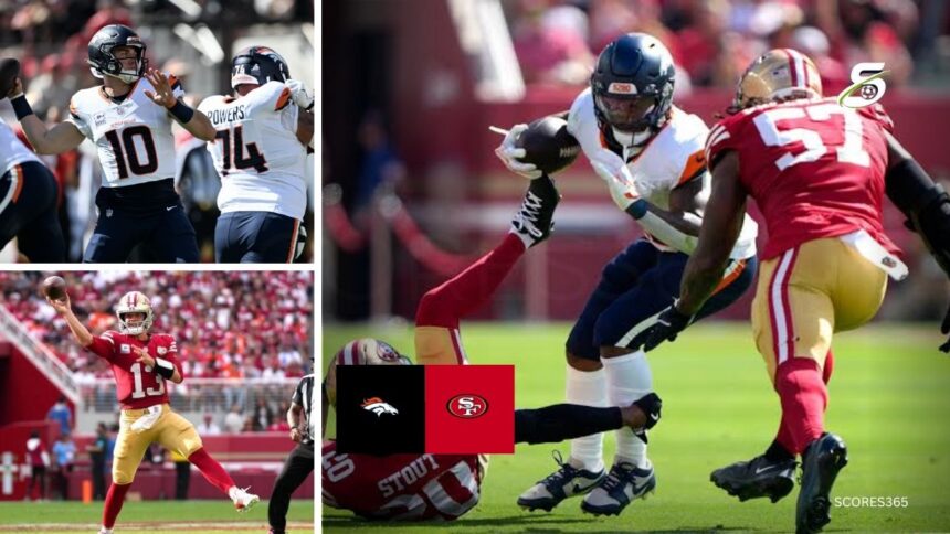 Denver Broncos vs San Francisco 49ers Match Player Stats