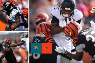 Jacksonville Jaguars vs Cincinnati Bengals Match Player Stats