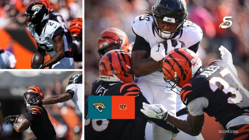 Jacksonville Jaguars vs Cincinnati Bengals Match Player Stats