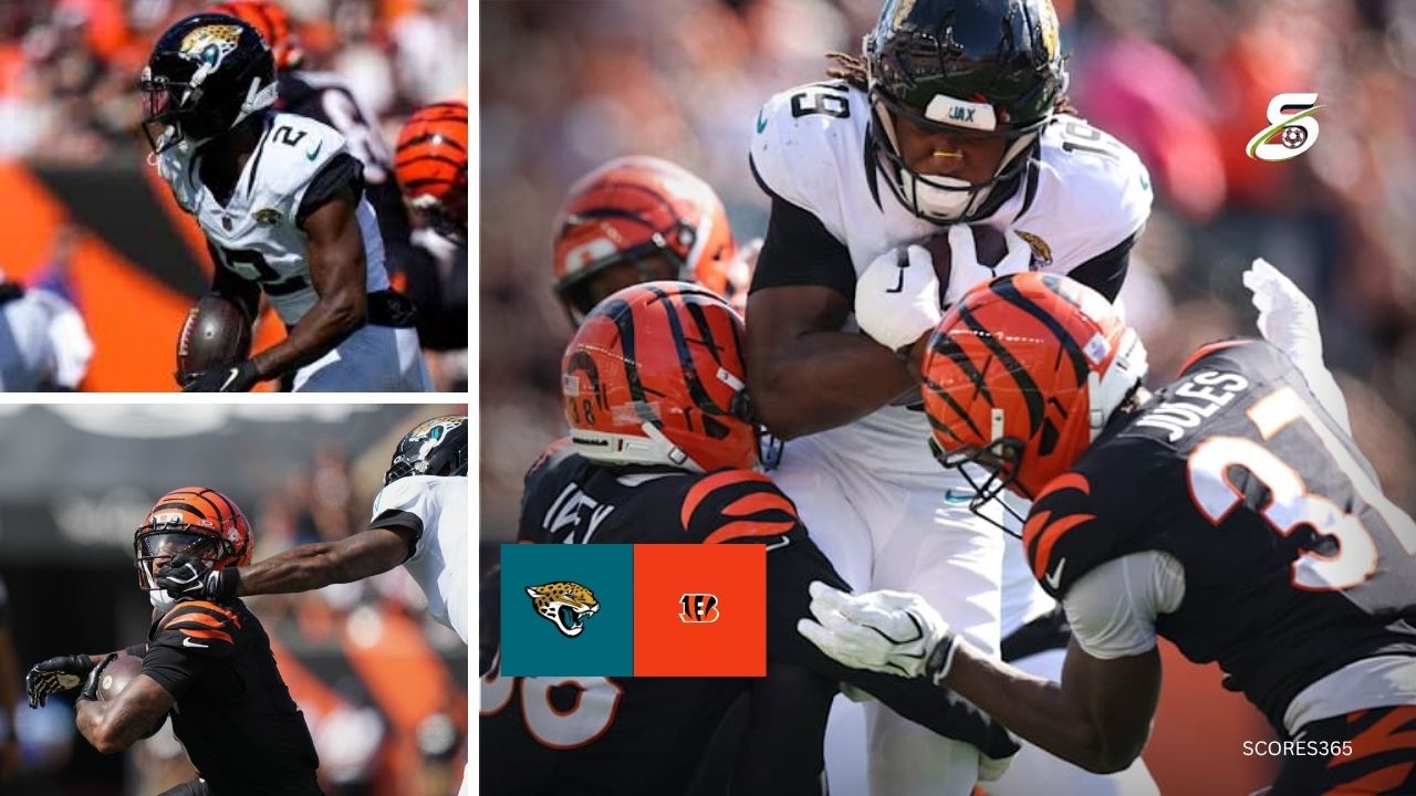 Jacksonville Jaguars vs Cincinnati Bengals Match Player Stats