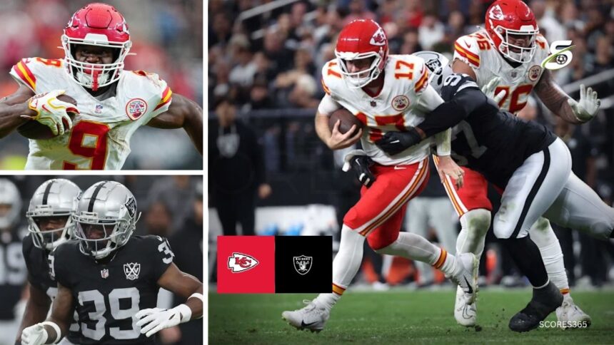 Kansas City Chiefs vs Las Vegas Raiders Match player stats
