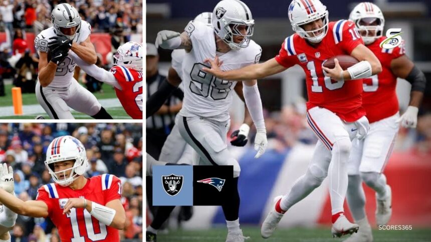 Las Vegas Raiders vs New England Patriots Match Player Stats